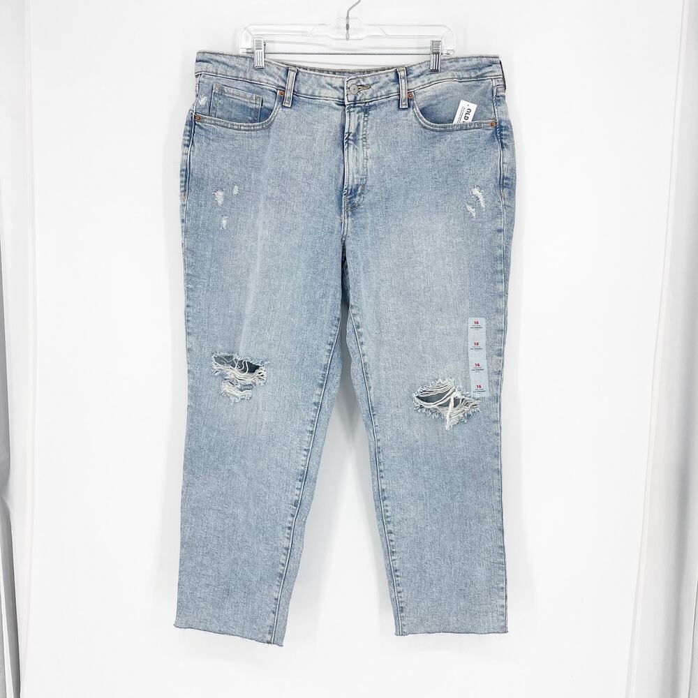 Old Navy High Rise OG Straight Jean Size 16